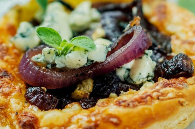 Caramelized Onion and Blue Cheese Tart Recipe