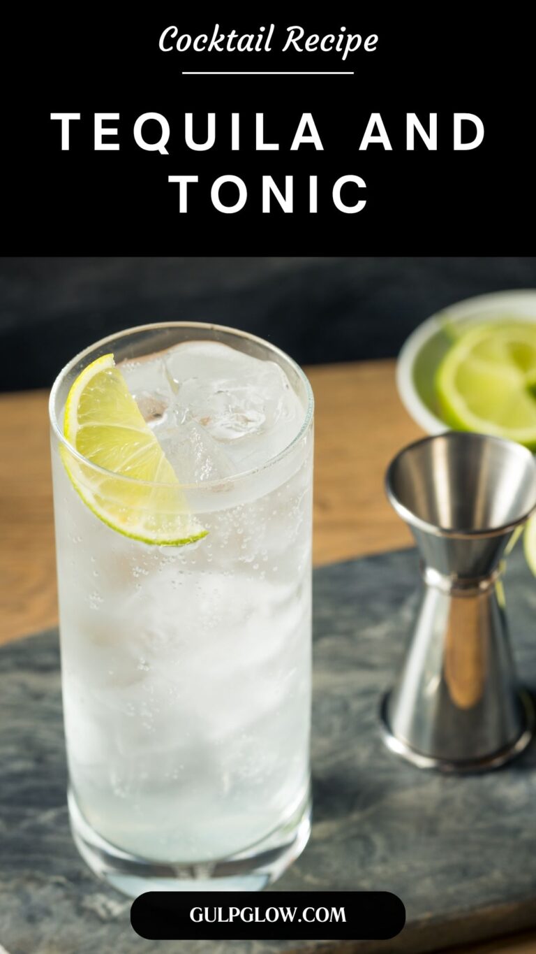 Tequila and Tonic: A Zesty Twist on a Timeless Classic