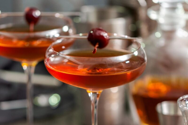 Brandy Manhattan Cocktail Recipe