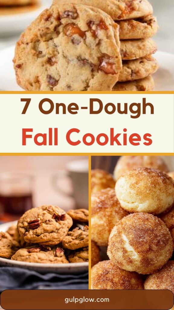 7 One-Dough Fall Cookies with Endless Flavor Twists