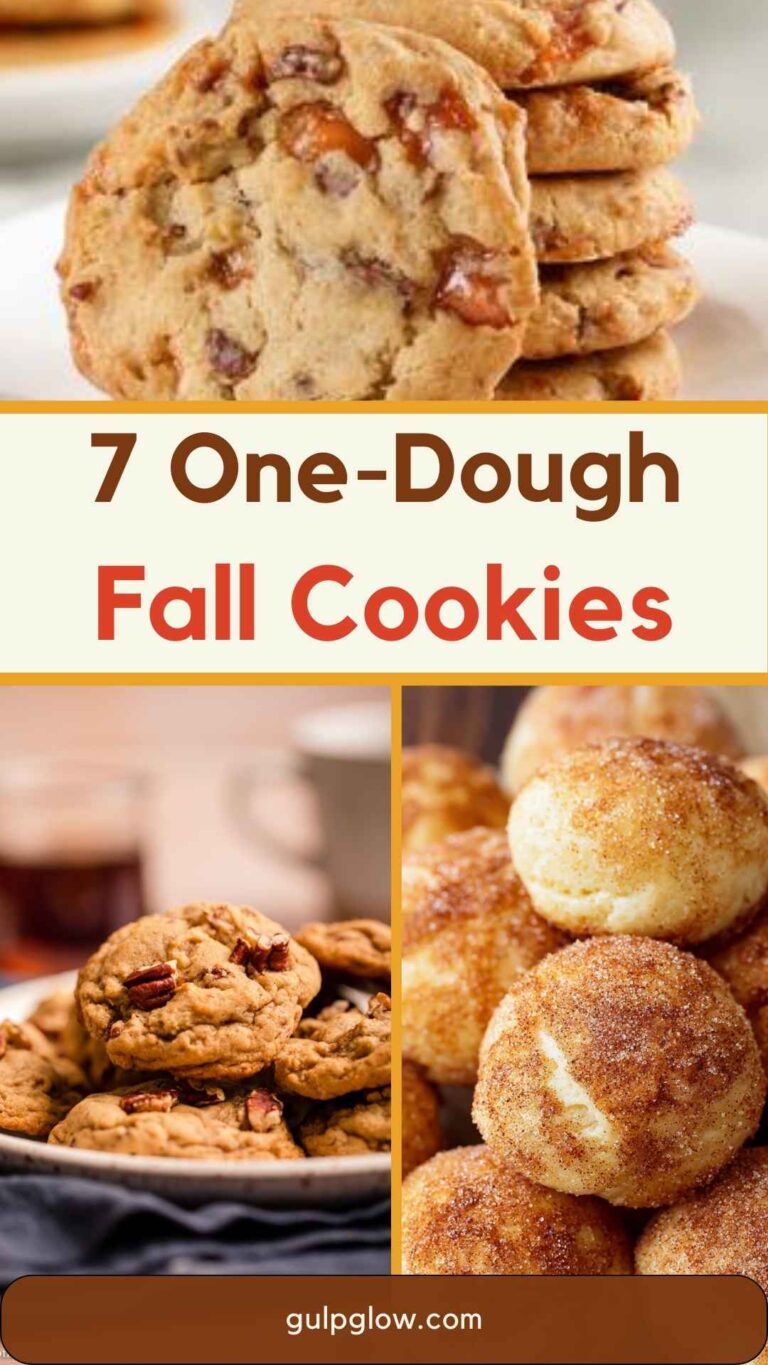 7 One-Dough Fall Cookies with Endless Flavor Twists
