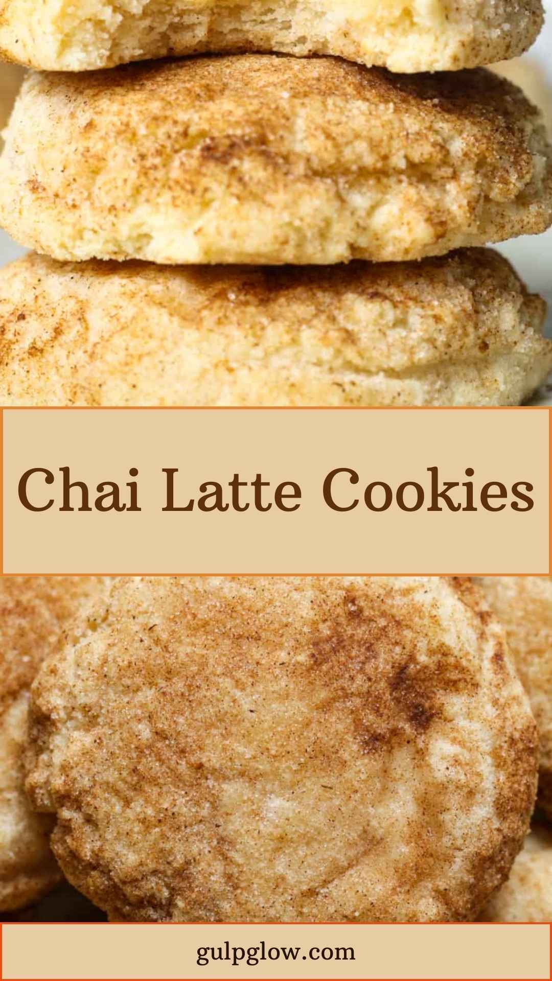Chai Latte Cookies
