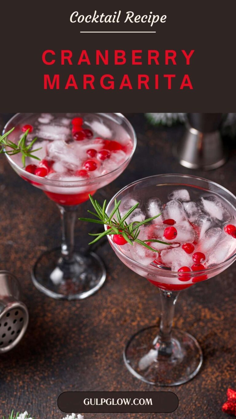 Cranberry Margarita Recipe: A Jewel-Toned Twist on a Classic