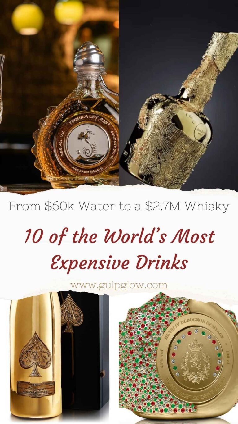 From $60k Water to a $2.7M Whisky: 10 of the World’s Most Expensive Drinks