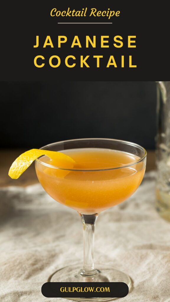 Japanese Cocktail: A Forgotten Classic That Blends Brandy, Almond, and Elegance