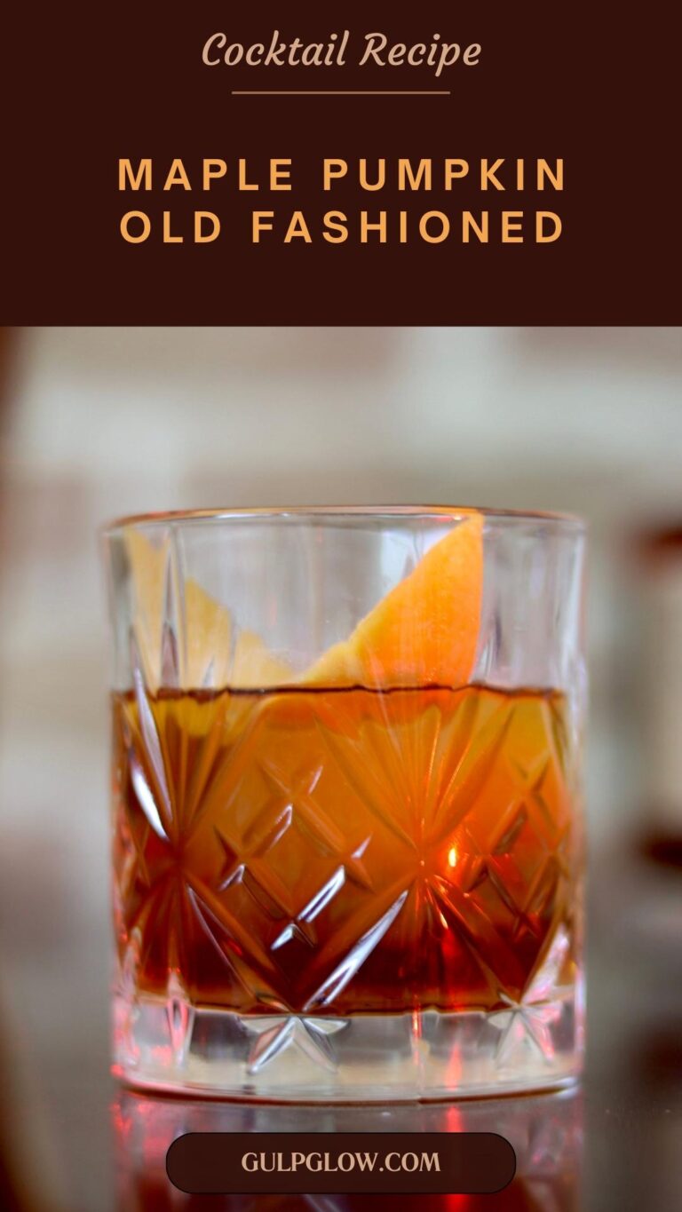 Maple Pumpkin Old Fashioned: A Cozy Twist on a Timeless Classic