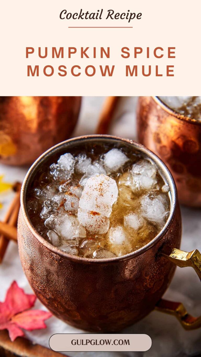 Pumpkin Spice Moscow Mule: A Cozy Autumn Upgrade to a Crisp Classic