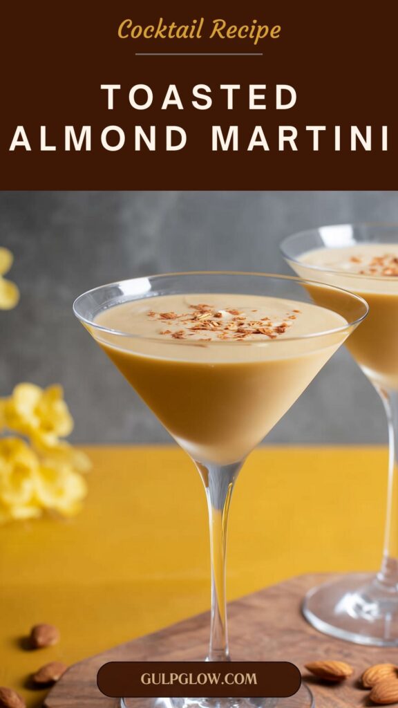 Toasted Almond Martini: A Creamy Nutty Indulgence