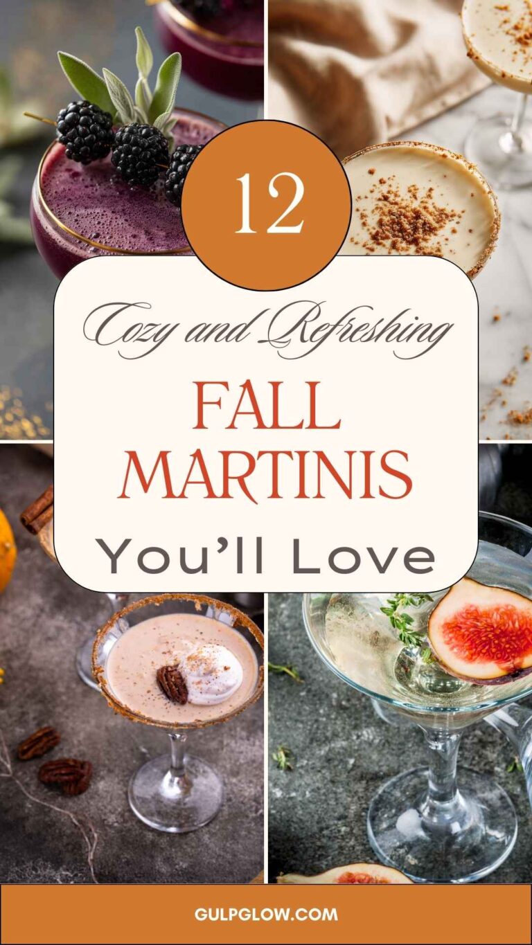 12 Best Fall Martinis to Sip and Savor This Season