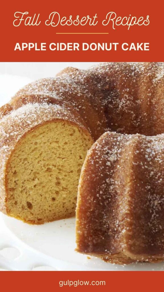 Apple Cider Donut Cake: Cozy Fall Flavor in a Bundt