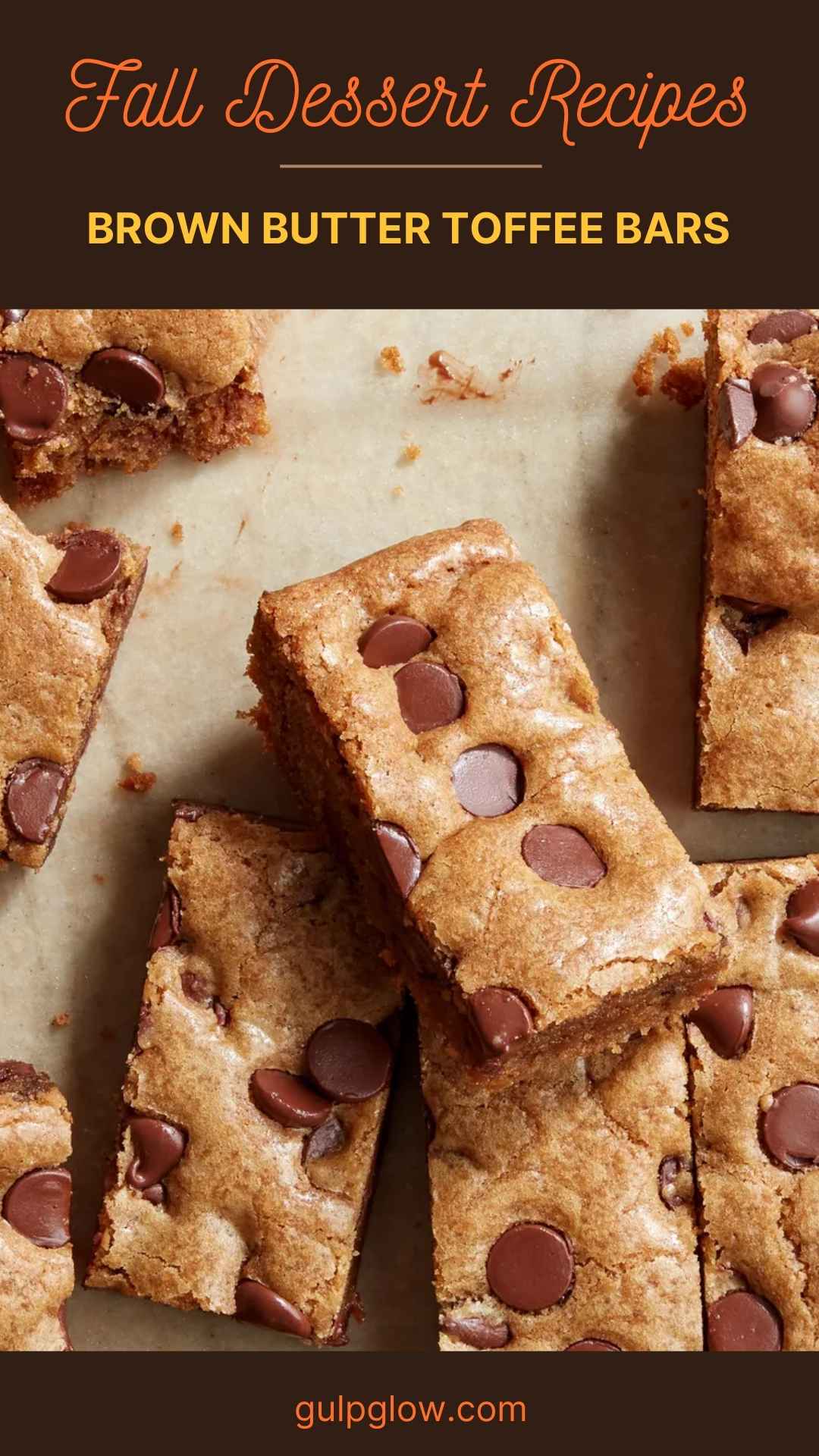 Chewy Brown Butter Toffee Bars (Easy Recipe)