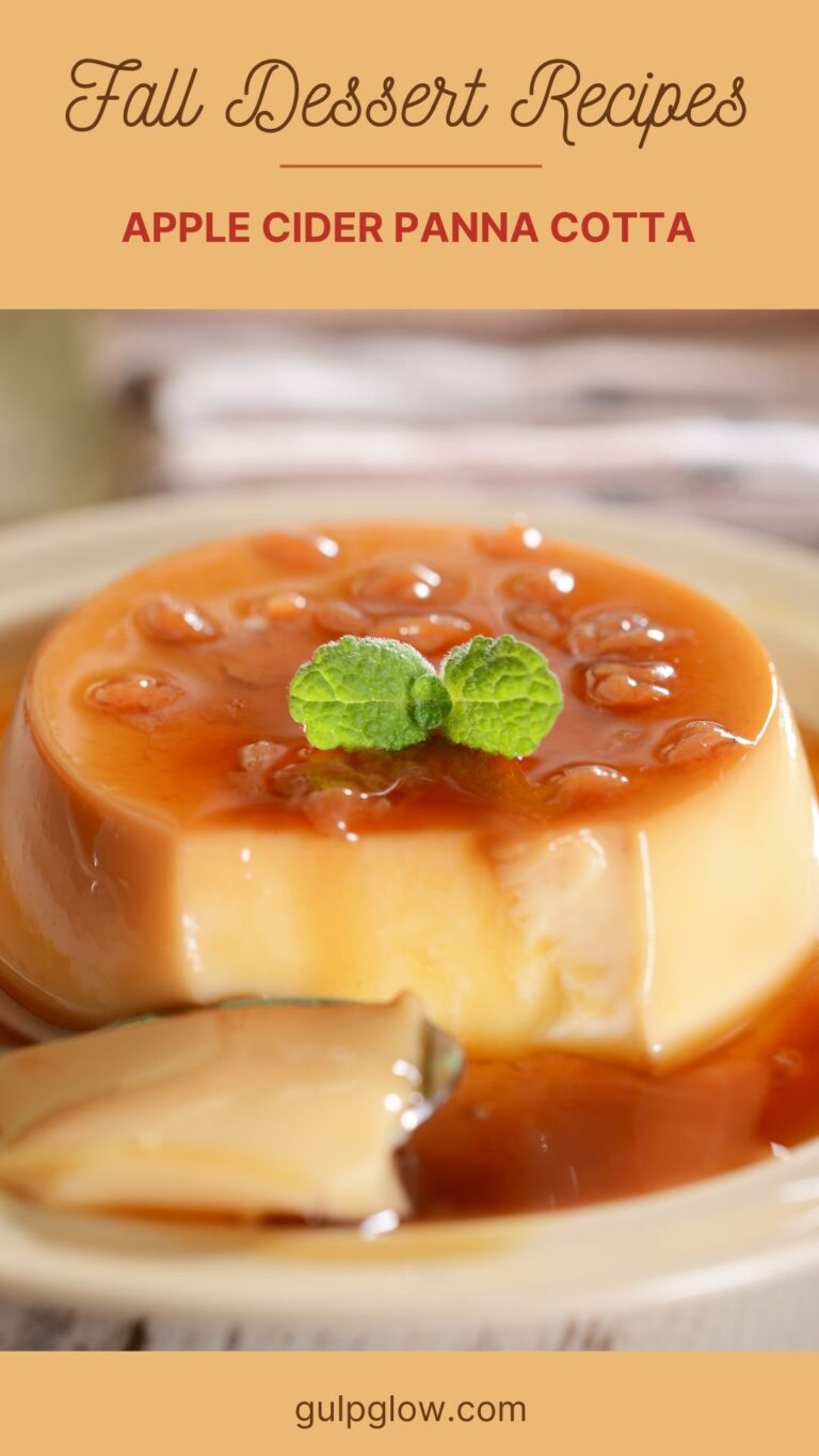 Apple Cider Panna Cotta: The Creamy Fall Dessert You Need