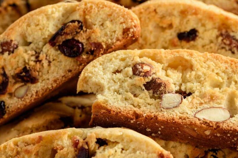 Cranberry Almond Biscotti Recipe