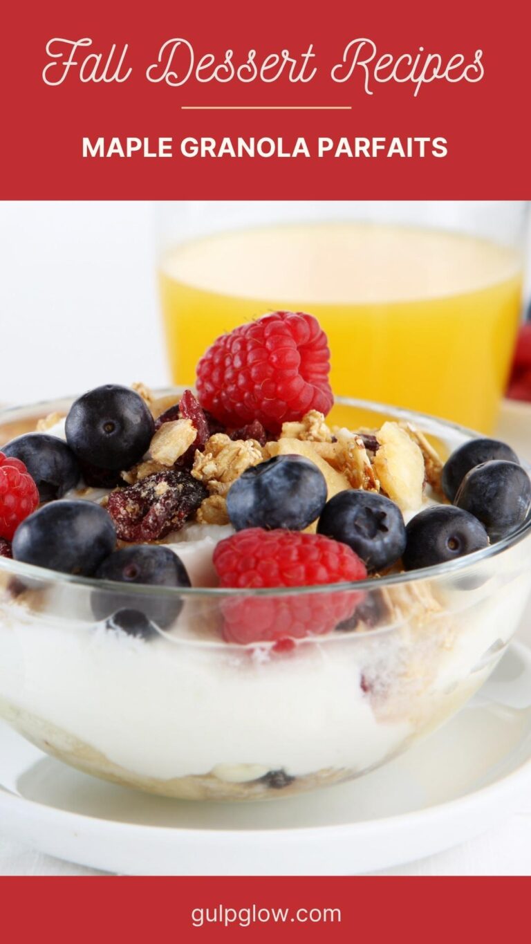 Easy Maple Granola Parfaits (Healthy & Make-Ahead)