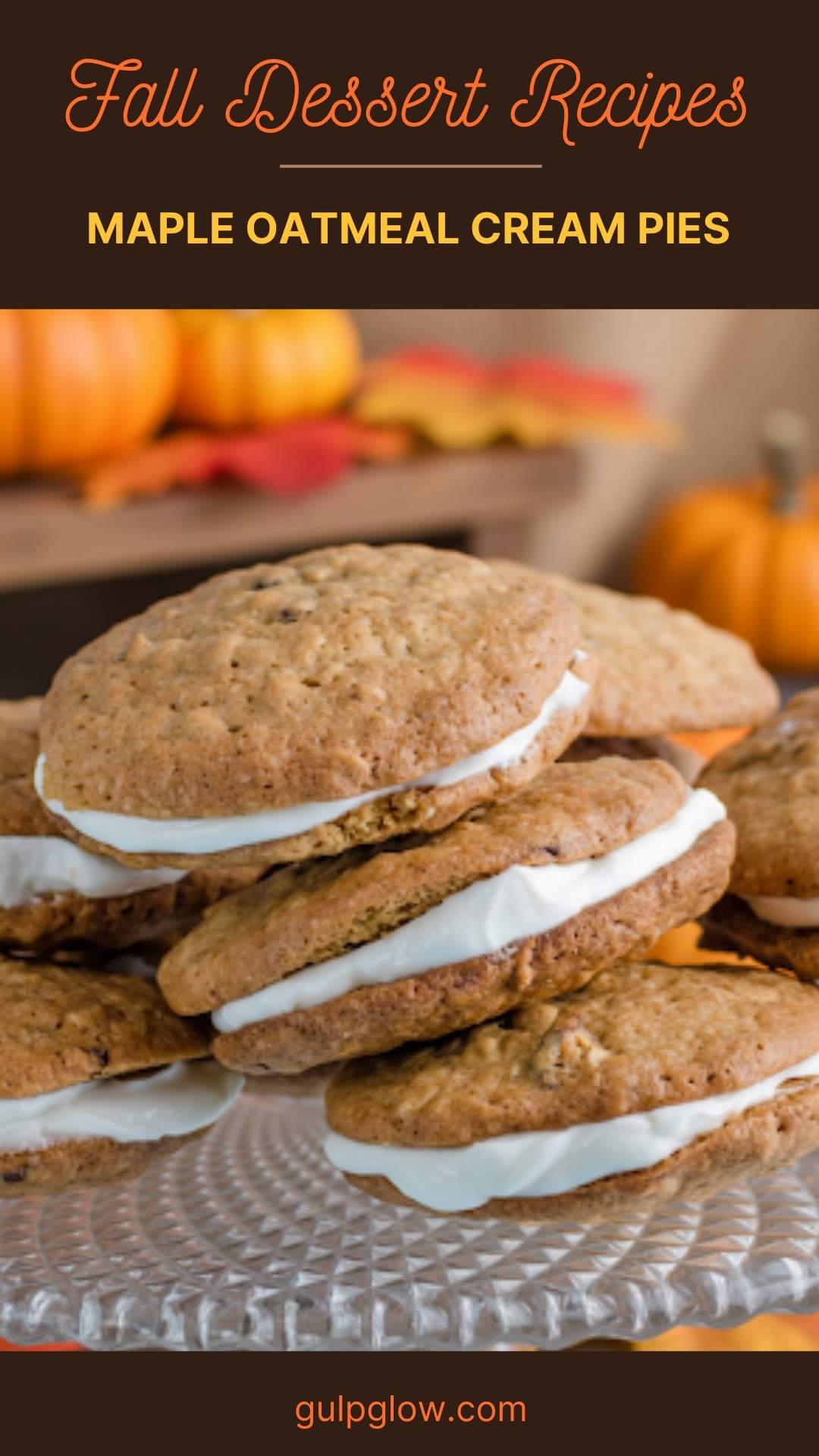 Maple Oatmeal Cream Pies
