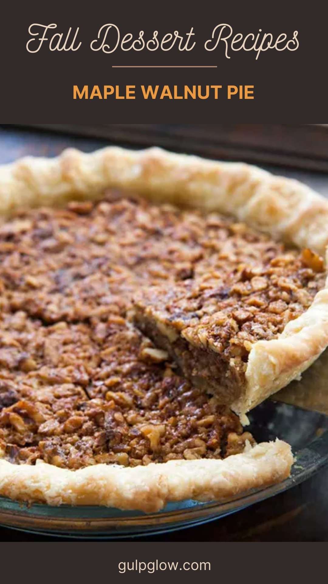 Classic Maple Walnut Pie Recipe (A Holiday Favorite)