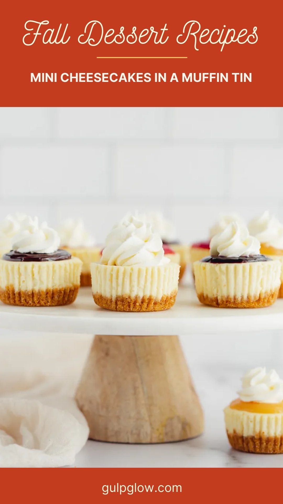 Bite-Sized Bliss: Mini Cheesecakes in a Muffin Tin
