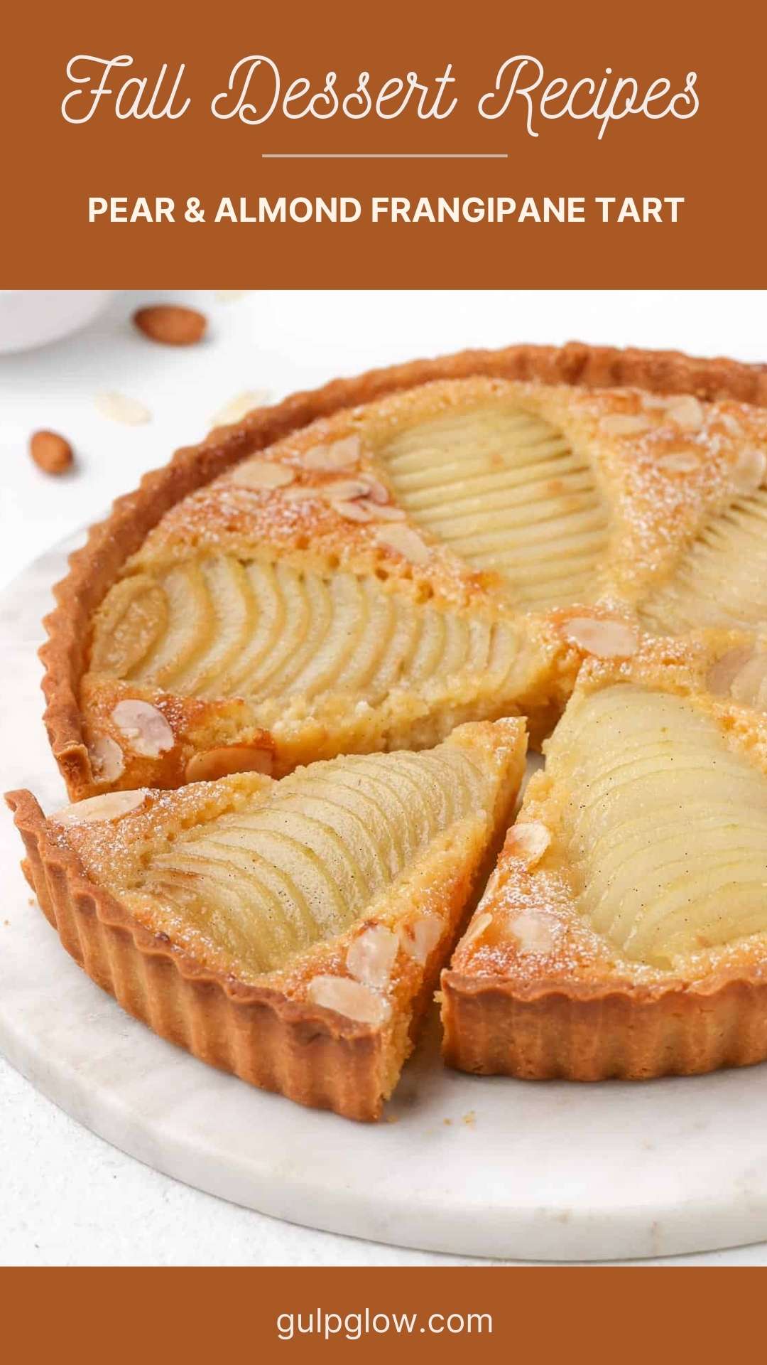 Elegant Pear Almond Frangipane Tart for Holiday Gatherings