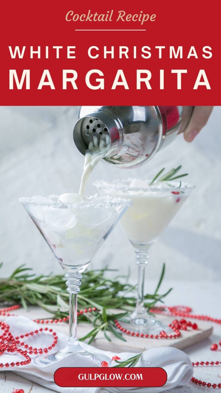 White Christmas Margarita: The Prettiest Holiday Cocktail