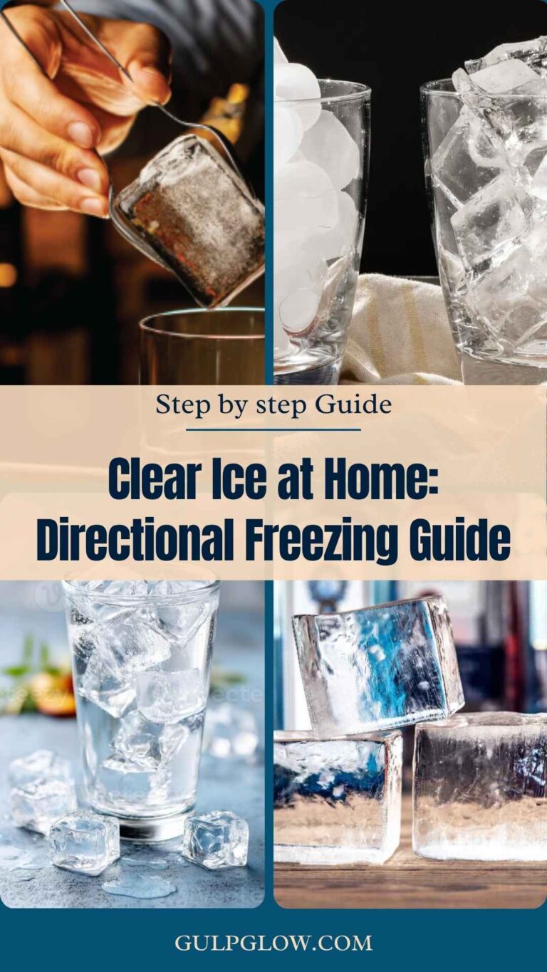 Clear Ice at Home—No Fancy Molds: A Step-by-Step Directional Freezing Guide