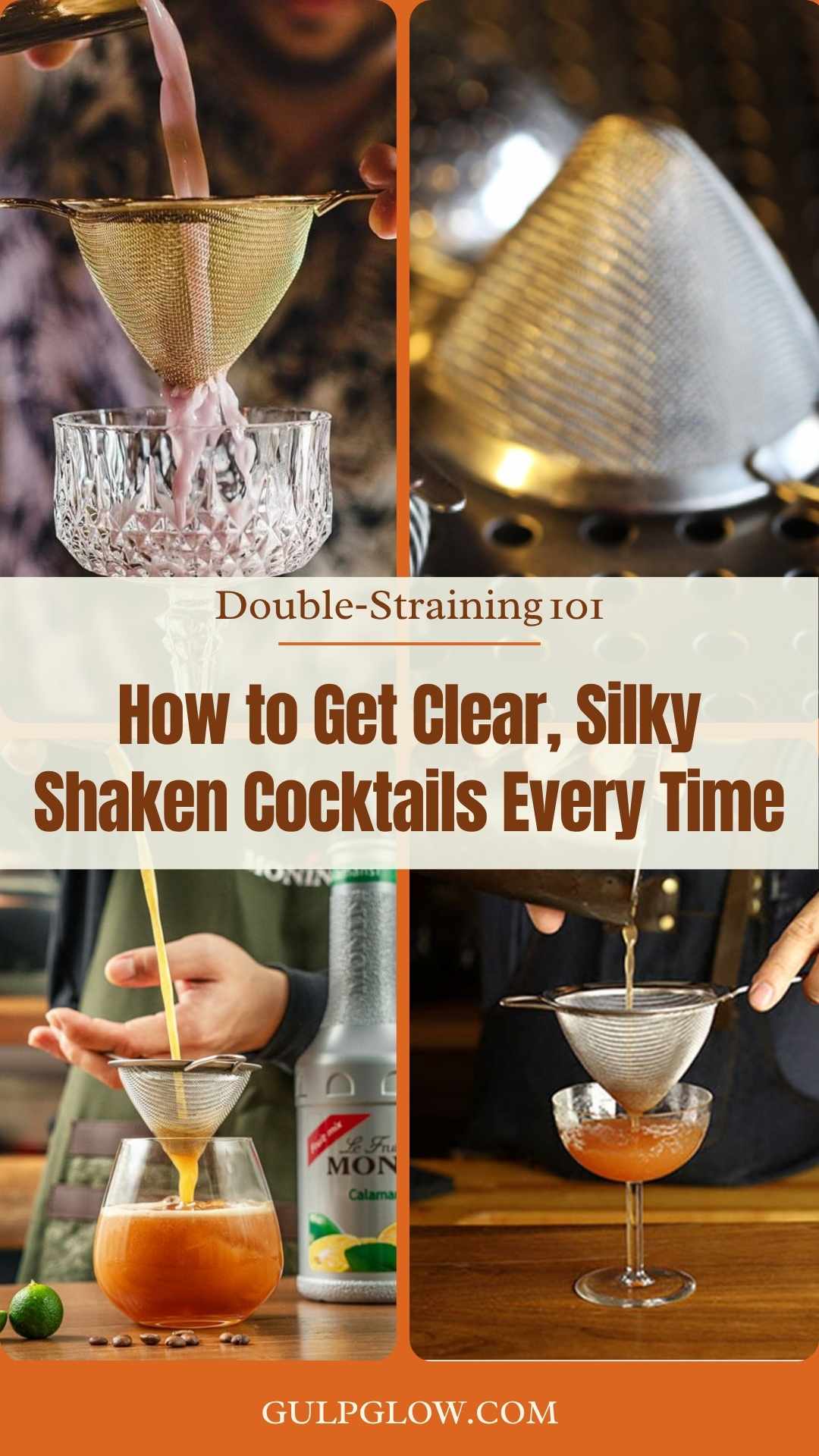 Double‑Straining 101: How to Get Clear, Silky Shaken Cocktails Every Time