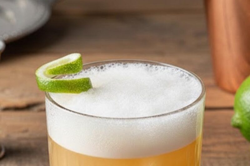 Classic Tequila Sour Cocktail Recipe