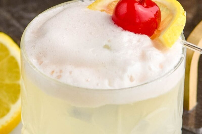 Best Vodka Sour Recipe (Easy & Frothy)