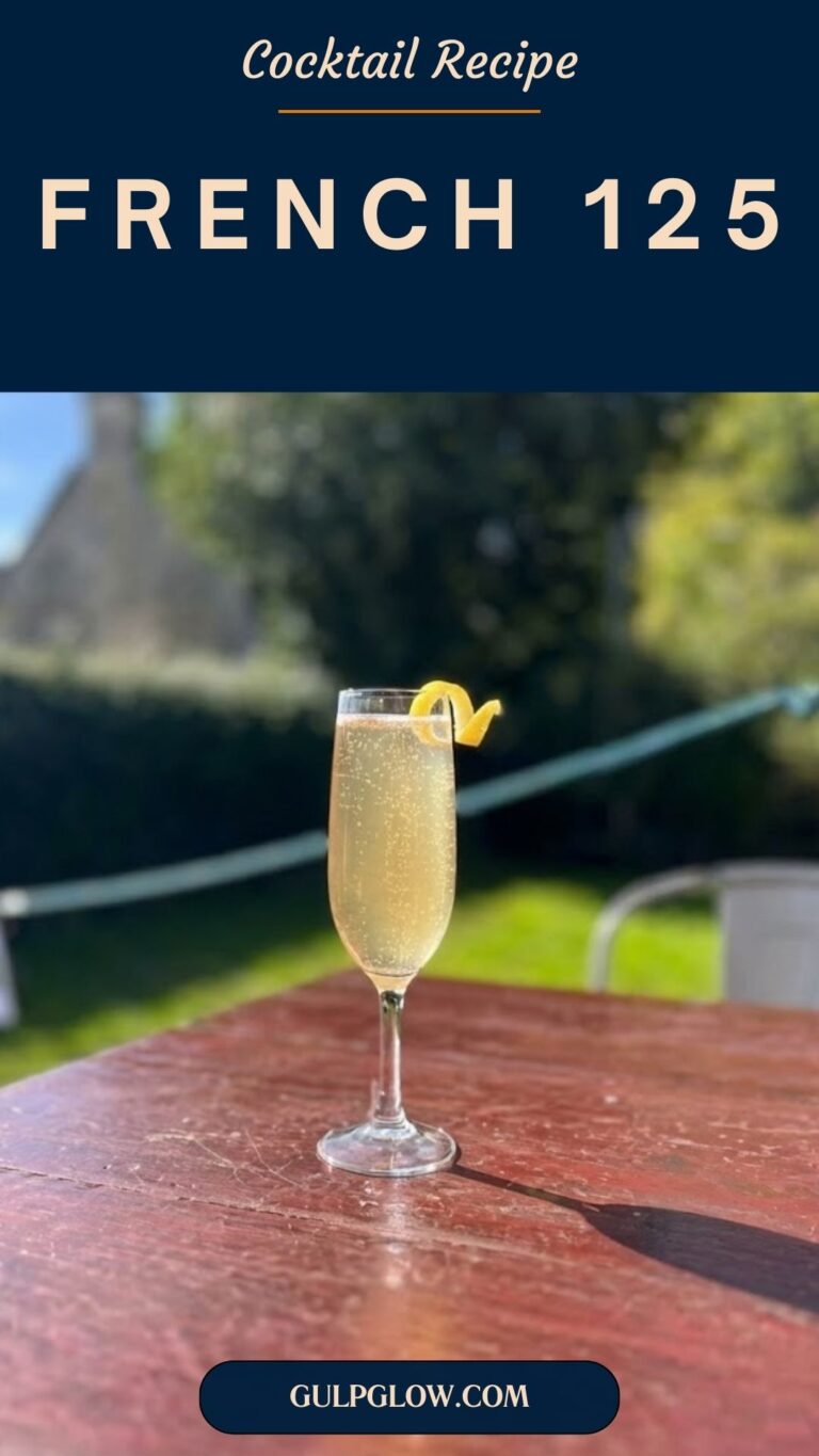 French 125: The Sophisticated Cognac Version of the French 75